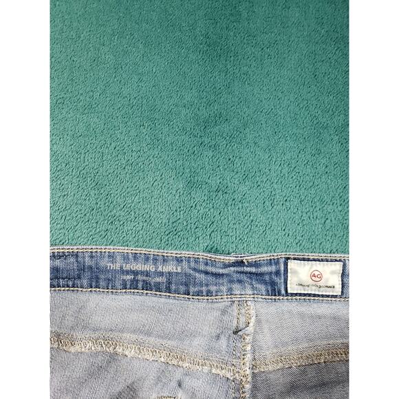 Adriano Goldschmied Jeans Size 28 Womens Blue Ladies Mid Rise Legging Ankle - Picture 3 of 13